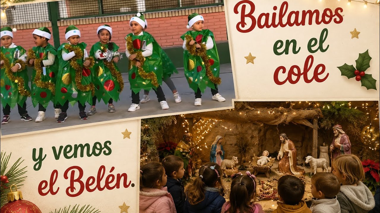 ￼ Hacemos el baile del cole y vamos a ver el Belén (￼ Gipsy tube )