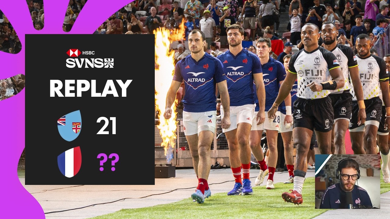 Une FINALE irrespirable 😮‍💨 |  Fidji vs France | HSBC SVNS Singapour