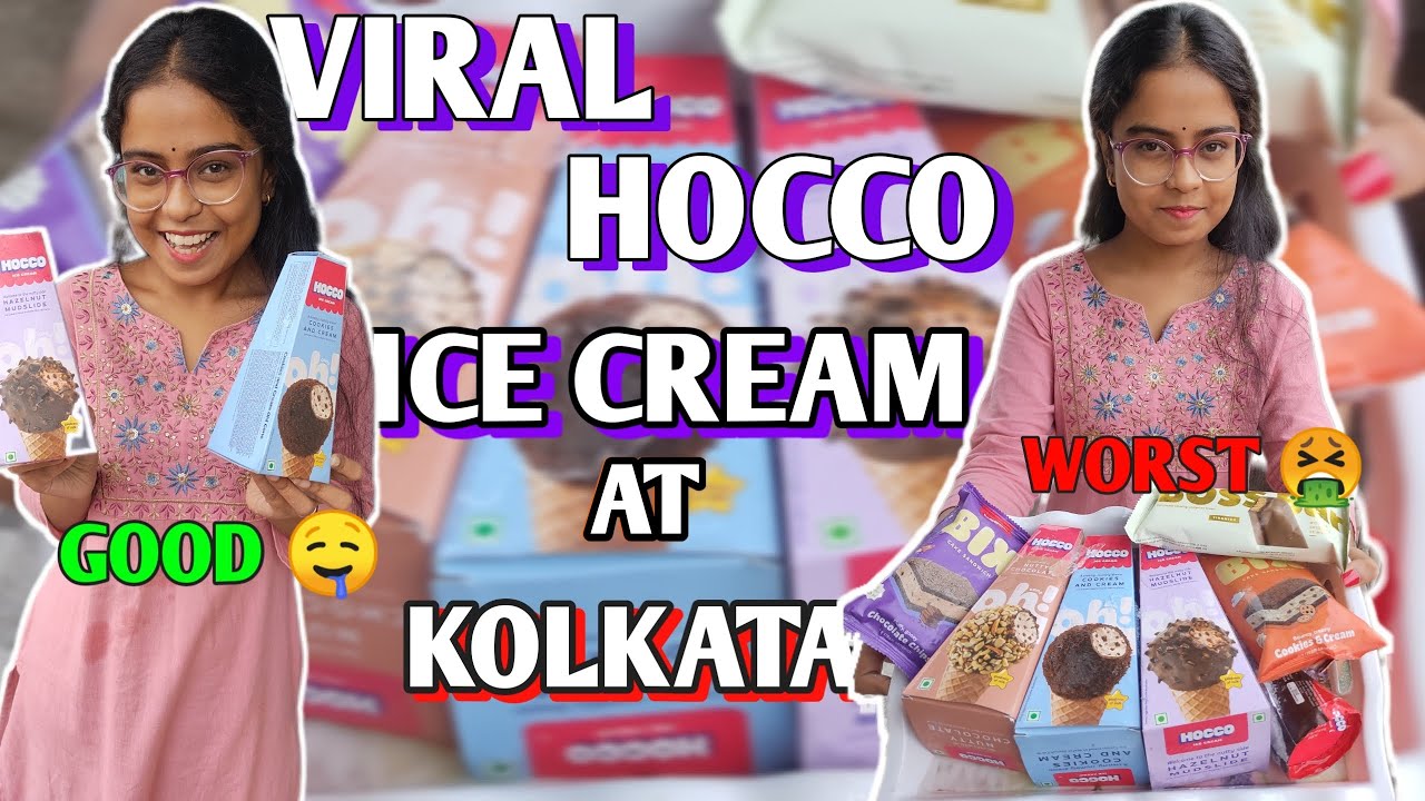 HOCCO ice cream all flavors review | এটা কি সত্যিই ভালো? | hocco ice cream at kolkata 