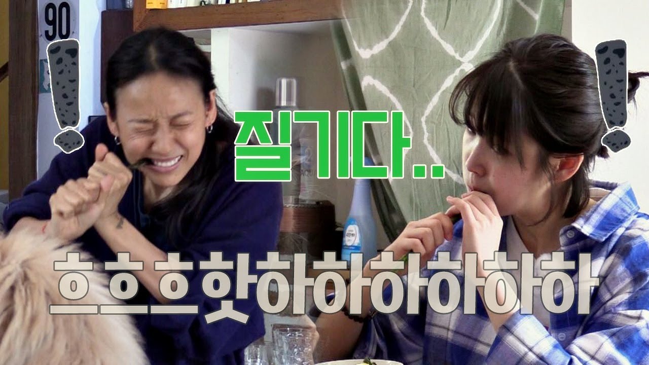 [폭소] 효리x아이유, 질겨도 너무 질긴 양하에 이 빠질 뻔(ㅋㅋ) 효리네 민박 8회