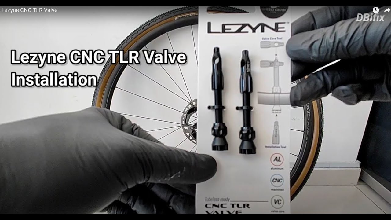 Lezyne CNC TLR Valve Installation