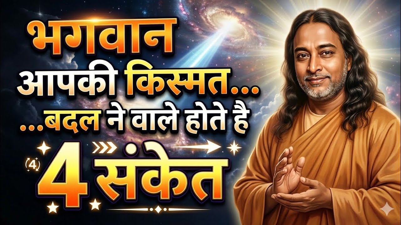 भगवान किस्मत बदलने से पहले देते हैं ये 4 दिव्य संकेत | Paramhans yogananda