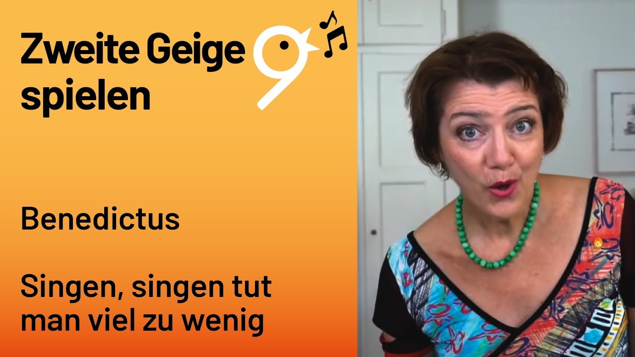 Einsingen um 9 - LIVE - vom 26. August 2022 mit Barbara Böhi (Stimmübungen, Gesang)