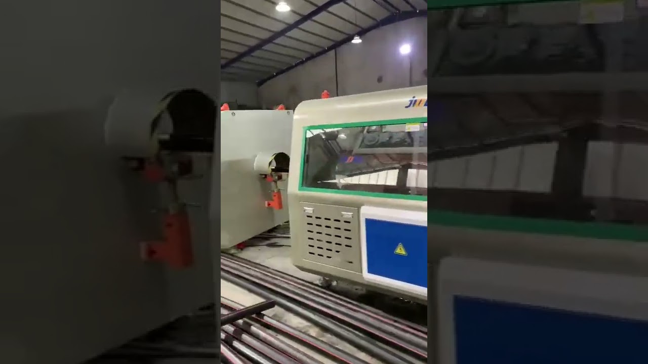 #PEpipe #PEtube #PEtubos #boru #extrusion #machine  50-250mm three layer #co-extrusion #running i
