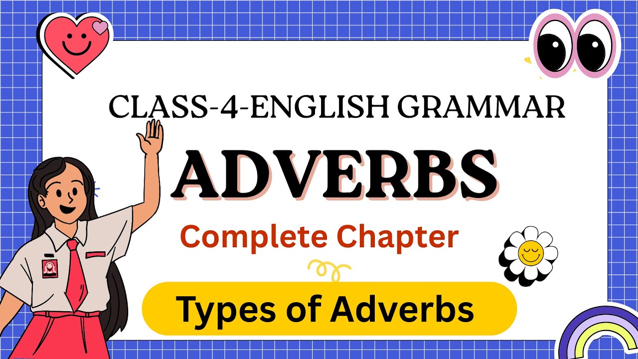 Adverbs Made Easy for Kids | 5 Types of Adverbs Explained with Examples