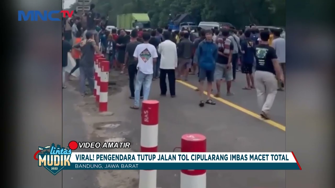 VIRAL! Pengendara Tutup Jalan Tol Cipularang Imbas Macet Total #LintasiNewsPagi 30/04