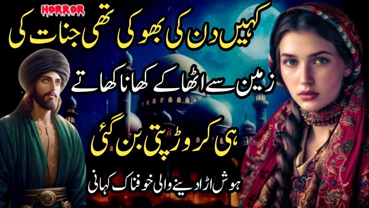 Kahin Din Ki Bhooki Thi Jinnat Ki Zameen Say Utha K Khana Khatey He Carore Patti ban Gae Hosh Ura Da