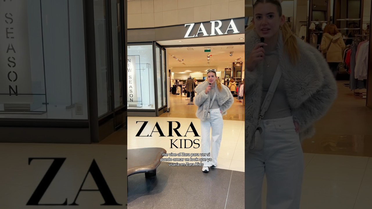 Armo un outfit con ropa de Zara Kids 👧🏻🫰🏻