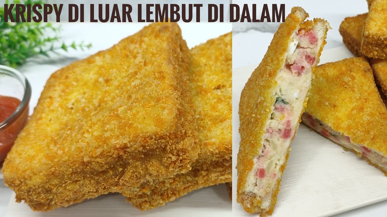 ROTI KROKET GORENG BISA JADI IDE BEKAL