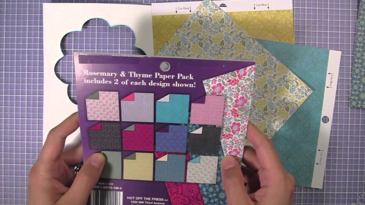 Simply Ann - Iris Folding Card