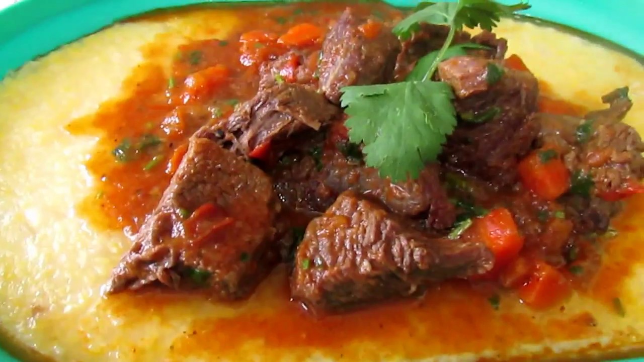 CANJIQUINHA COM PICADINHO DE CARNE SABOROSA E FÁCIL DE FAZER