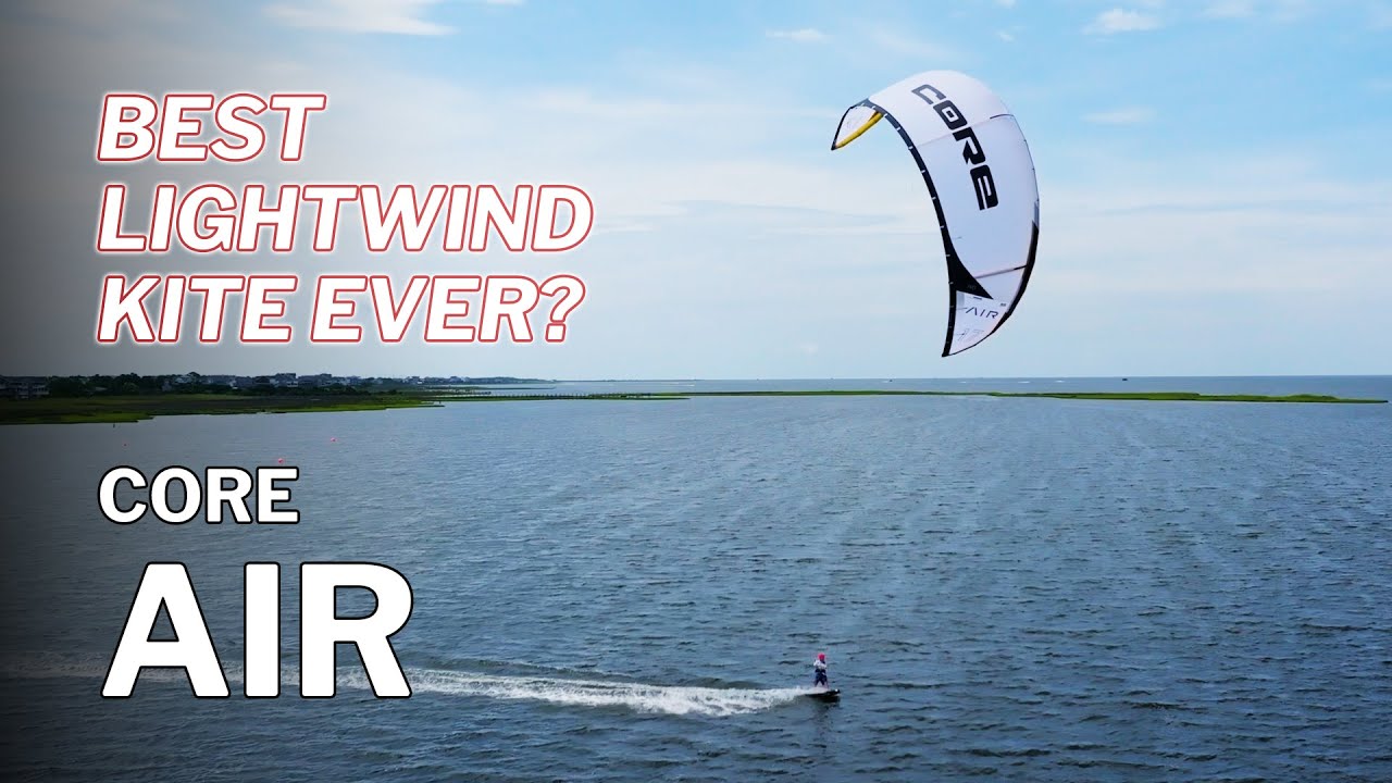 Best Lightwind Kite Ever? Testing Core Air Pro / Exotex in 10 mph Wind