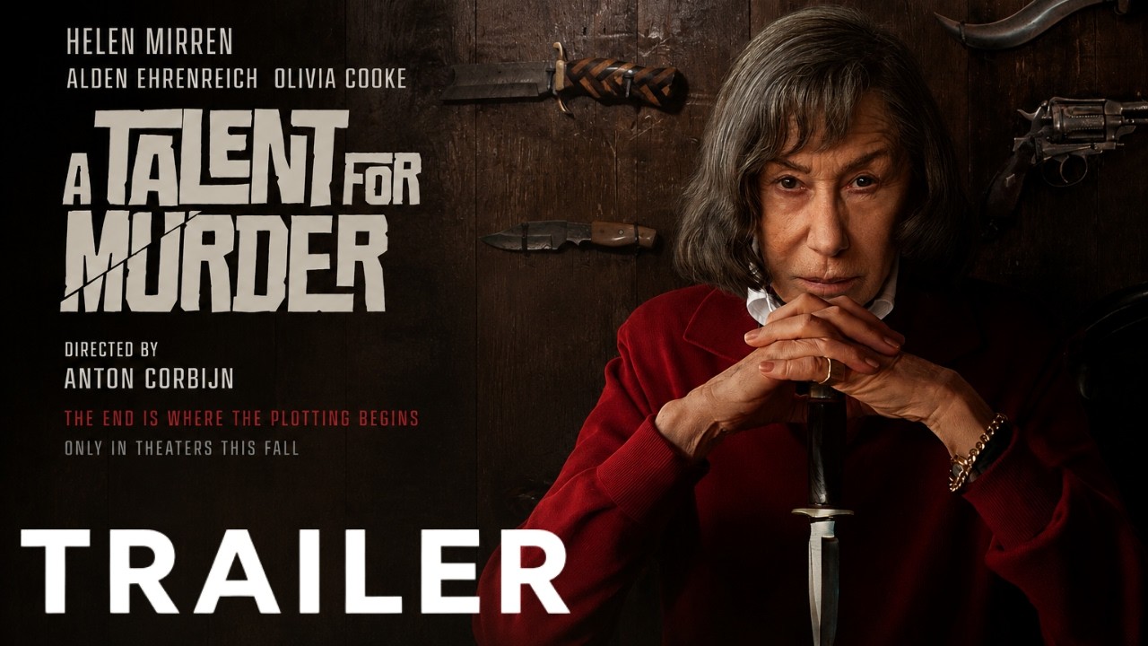 A Talent For Murder Trailer 2026 | Helen Mirren | Olivia Cooke | A Telent For Murder Movie Trailer
