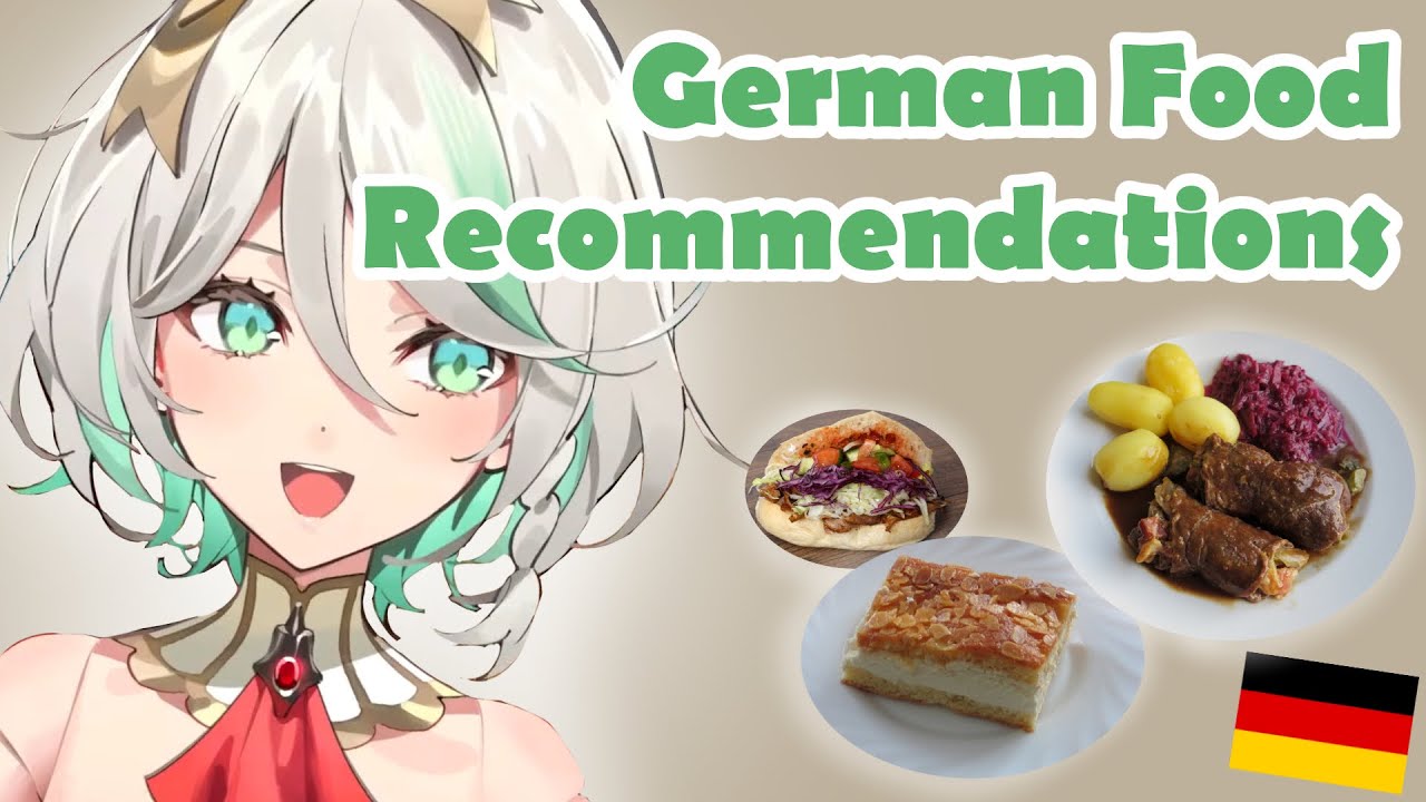 German Food Recommendations by Cecilia【Cecilia Immergreen / Hololive EN Justice】