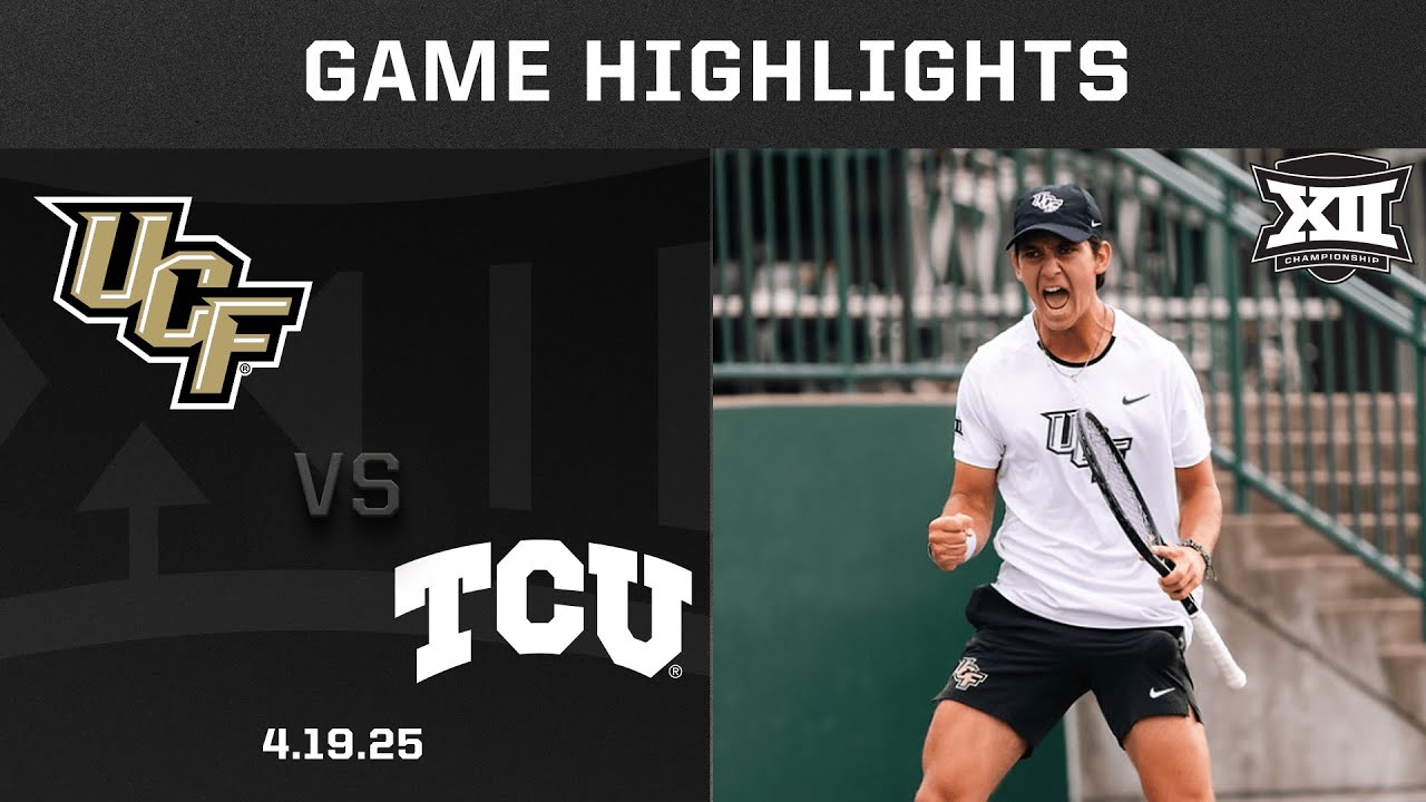 UCF vs. TCU Highlights | 2025 Big 12 Men's Tennis Championship Match 6