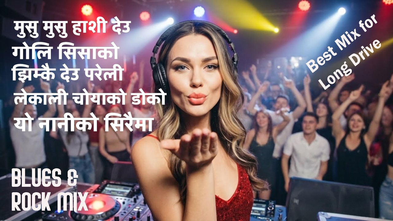 Nepali BEST Dance Collection Musu Musu Hasi deu | Dance Party | Long Drive Songs