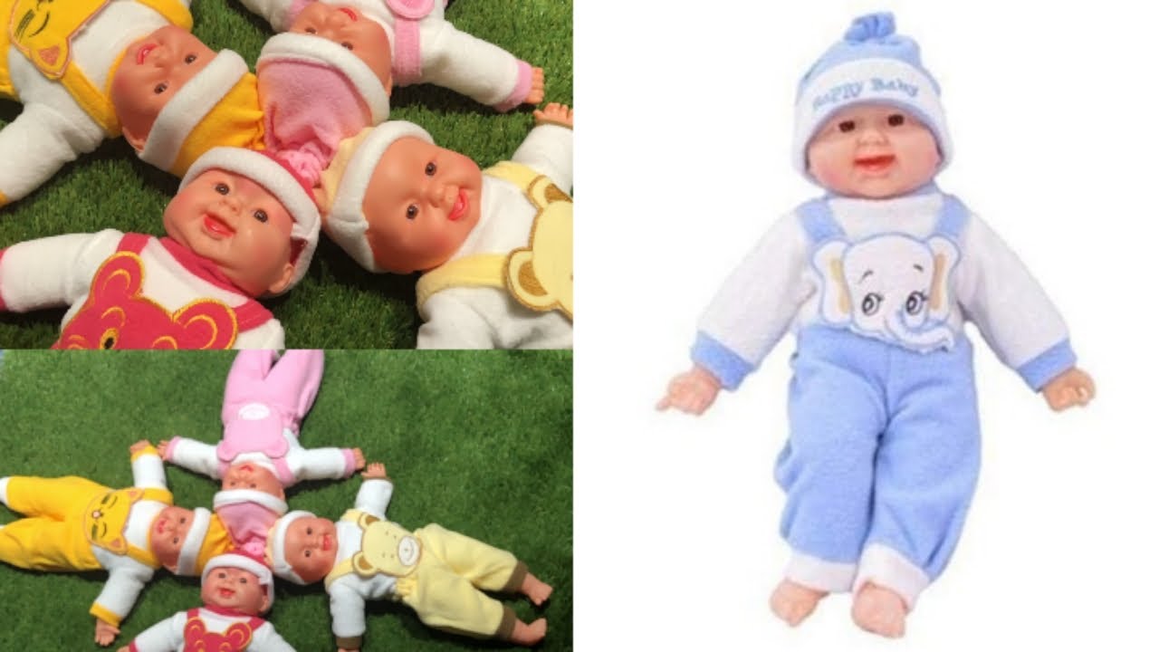 jmv Happy Baby Musical Touch Sensors and Laughing Boy Doll