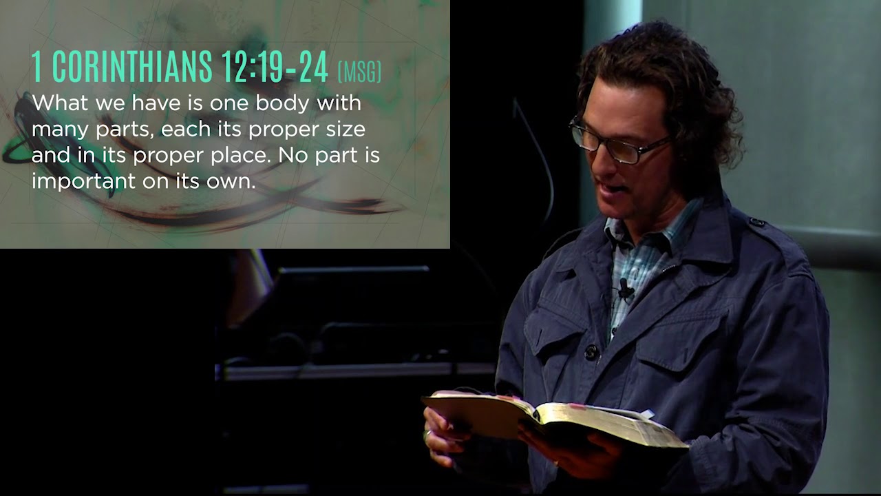 Matthew McConaughey Reads 1 Corinthians 12 12 27