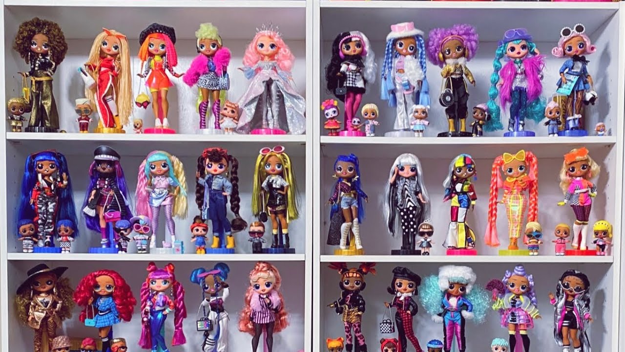 Putting the LOL Surprise OMG Dolls in Series Order! (ADULT Collector)