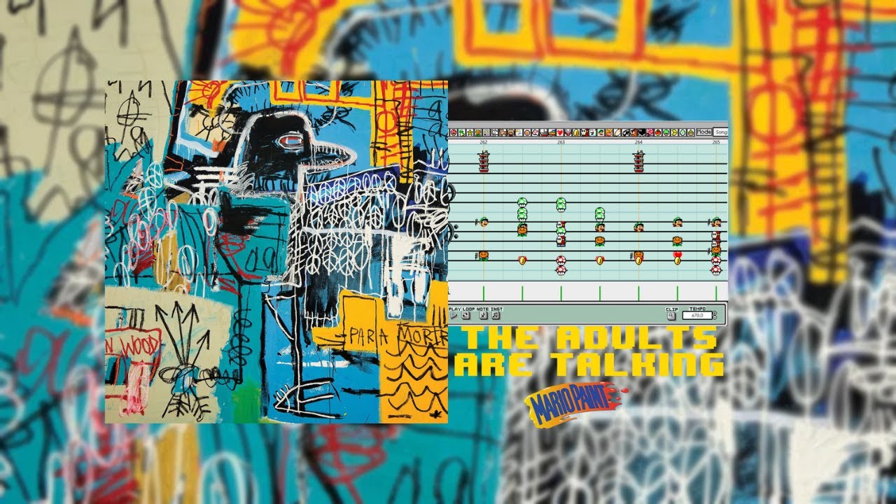 The Strokes - The Adults Are Talking (Mario Paint)