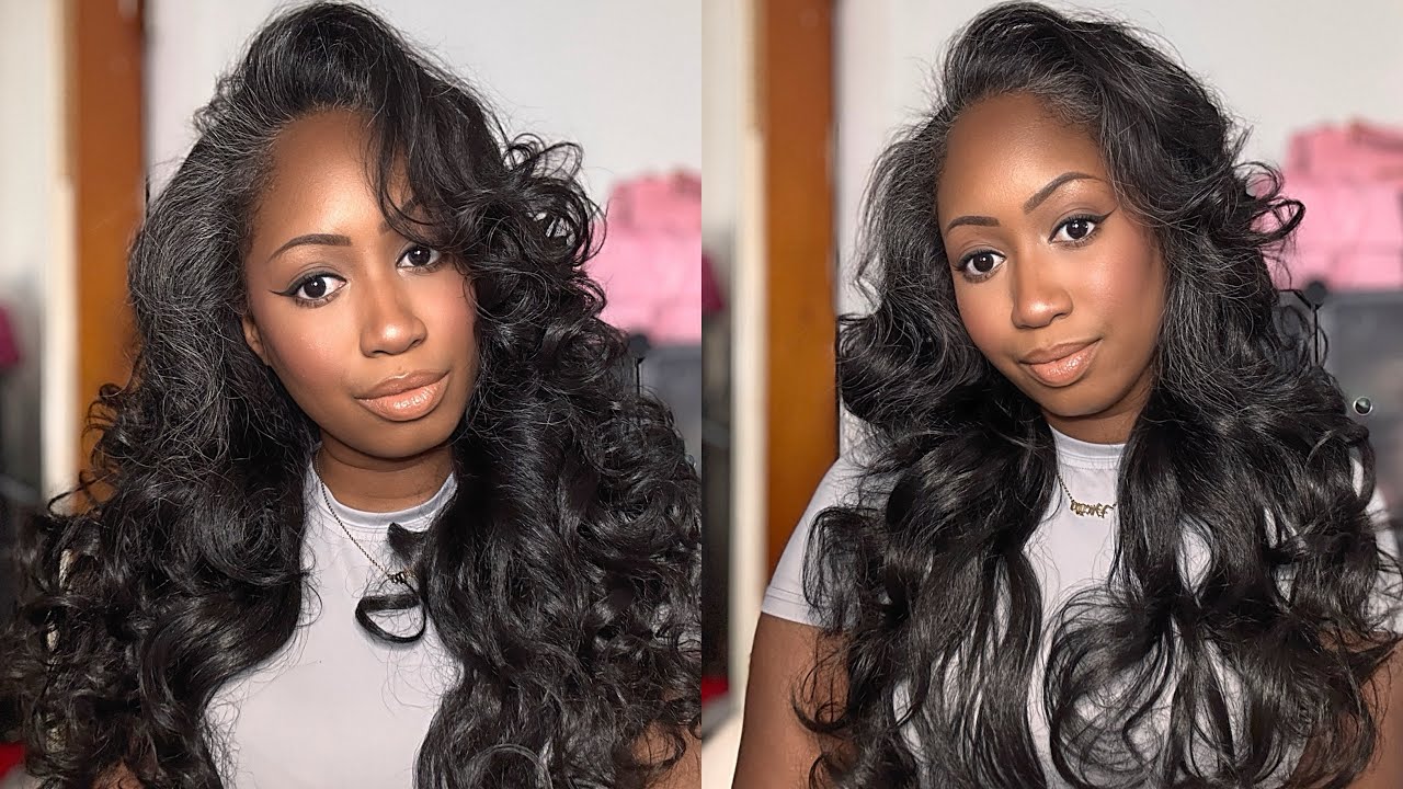 TRYING SOMETHING NEW | HALF-WIGS FROM OUTRE AND SENSATIONNEL #wigreview #wigtutorial #wiginstall