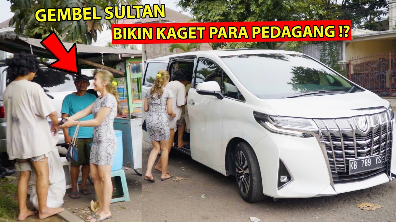 GEMBEL JELEK DI JEMPUT SAMA ISTRI S3XY PAKE MOBIL ALPHARD !!!