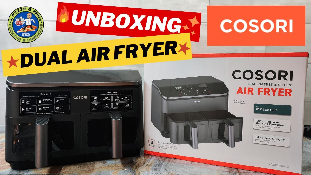 Cosori Dual Zone Air Fryer Unboxing & Review- Should You Buy?