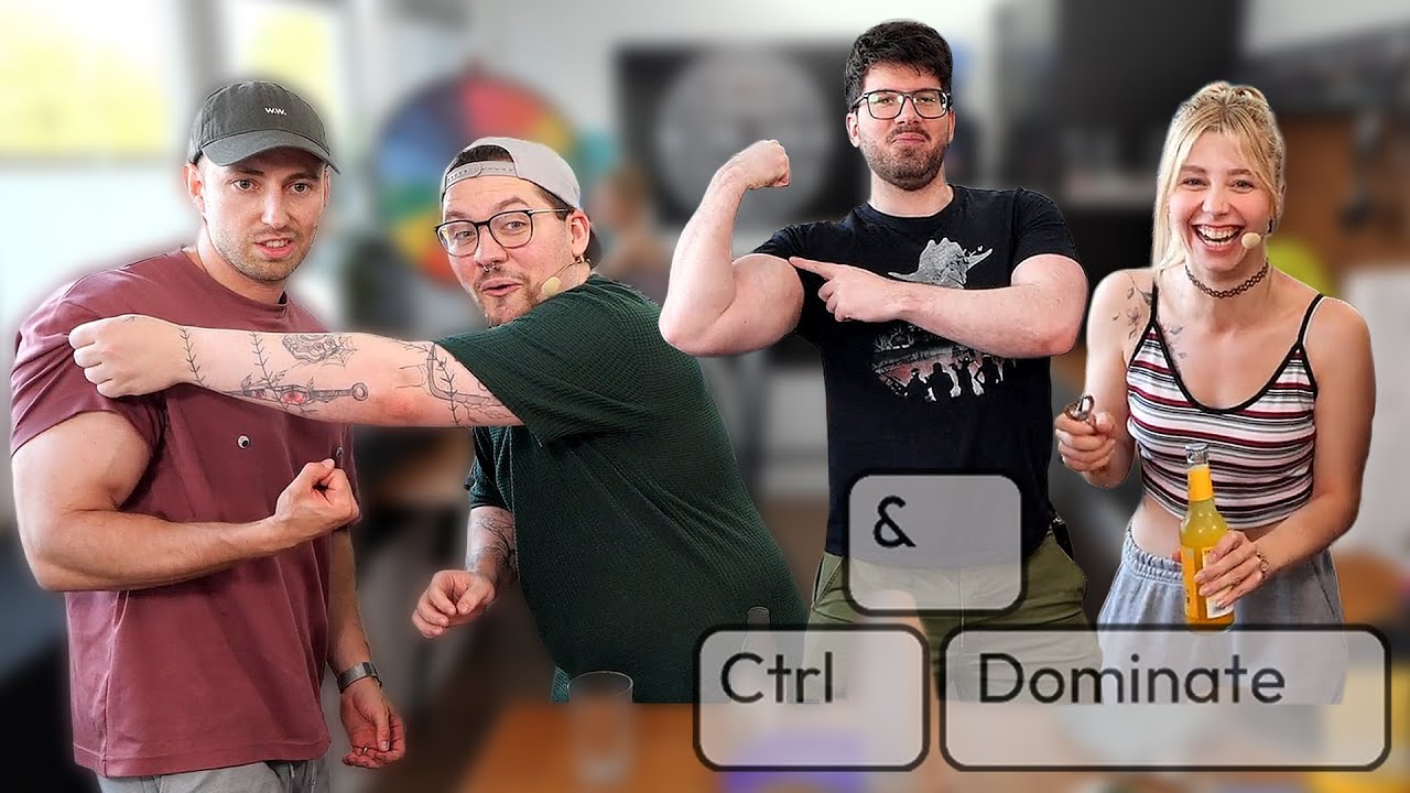 CTRL+DOMINATE IRL im STUDIO XXL | mit JenNyan, AsterPewPew, Leon & Matteo