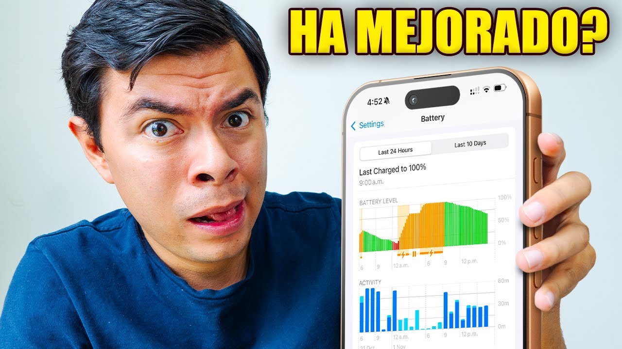 🔋 iOS 18.1 vs iOS 18: Prueba de Batería con 6 iPhone! 😱 ¿Esperabas Esto?