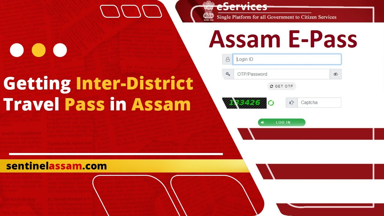 Getting Inter-District Travel Pass in Assam