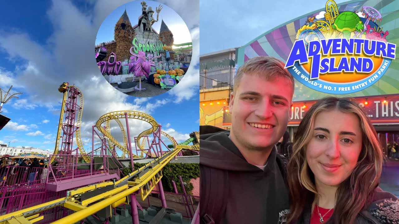 Adventure Island 2025 Vlog || The Best Coastal Park in the UK?!?!?