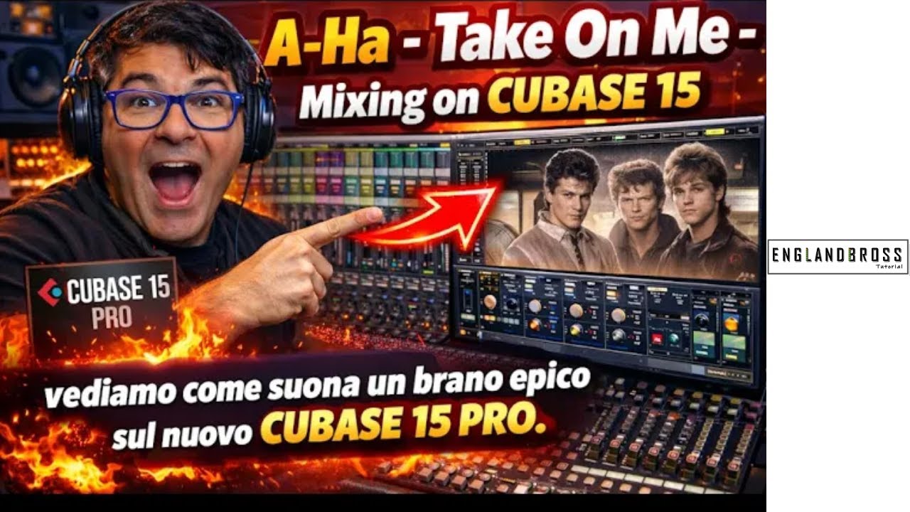💢 A-Ha - Take On Me - Mixing on CUBASE 15 💢 TUTORIAL