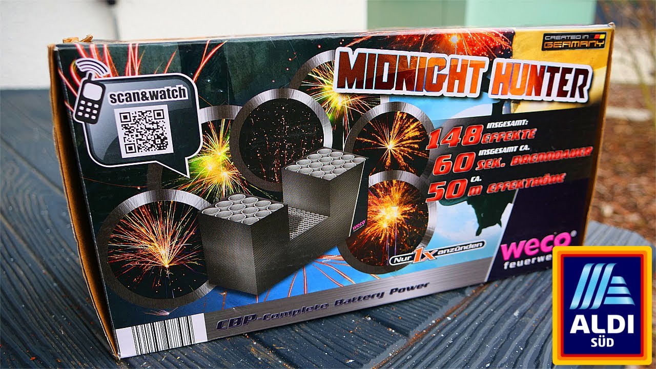 WECO MIDNIGHT HUNTER PACK | &euro;19.99 Aldi | Fireworks