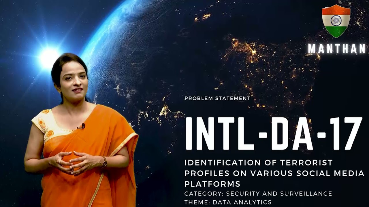 INTL DA 17: Identification of terrorist profiles on various social media platforms