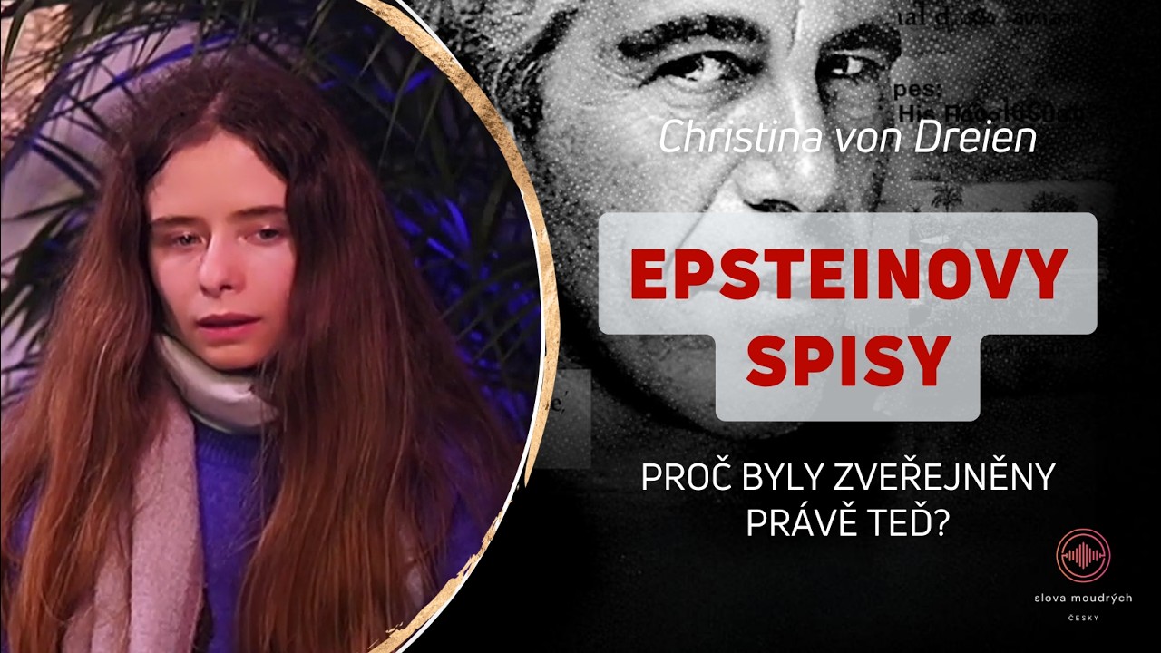Christina von Dreien česky: Epsteinovy spisy - co n&aacute;m unik&aacute;? 🤔