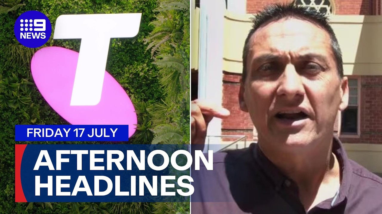 Telstra CEO grilled in Senate inquiry; NSW woman accused of aiding Dezi Freeman | 9 News Australia