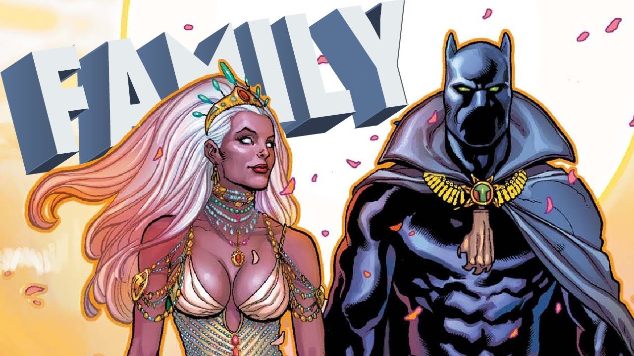 Storm & Black Panther's Family Tree (X-Men)