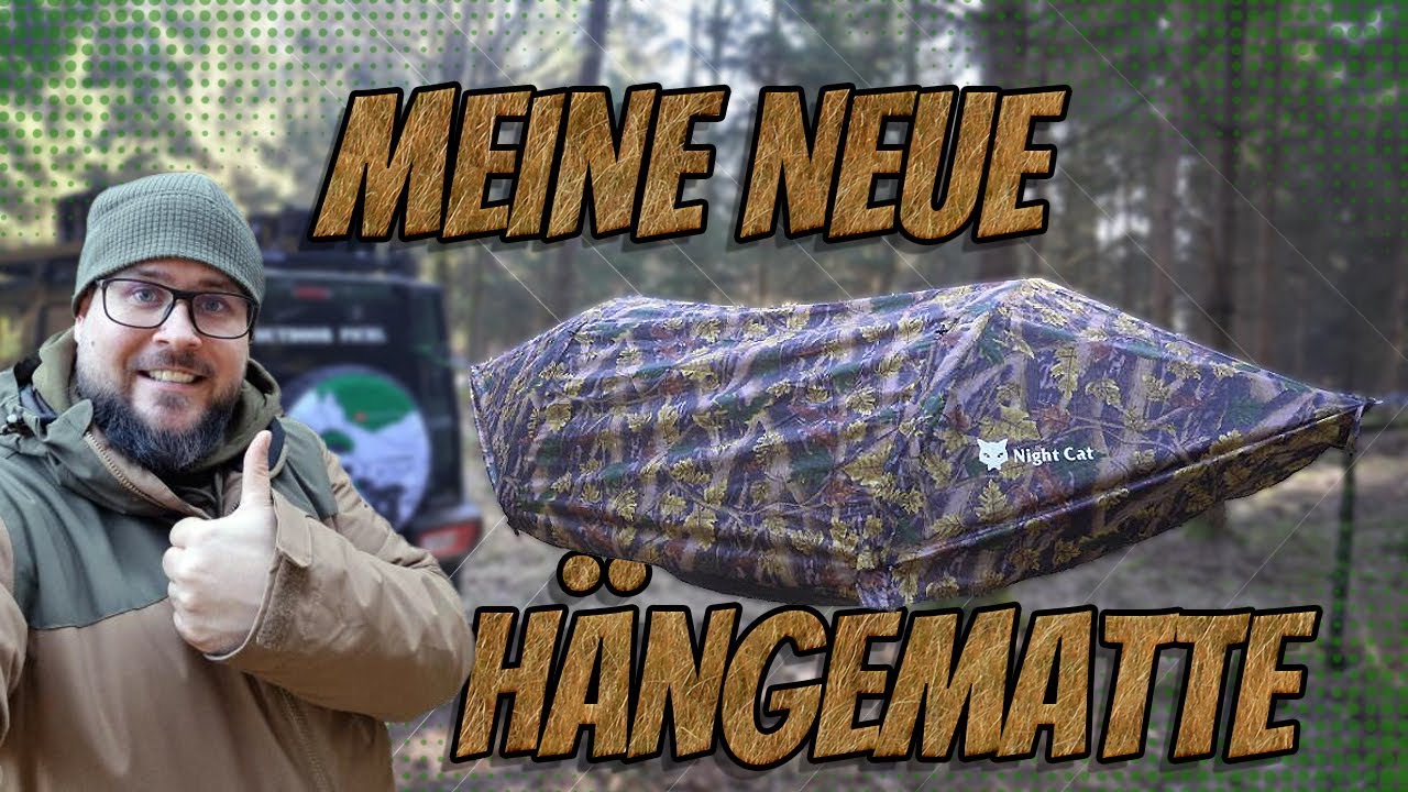 Hängematte? Zelt? All-in-one Wunder? || Ich teste die Hängematte von Nightcat