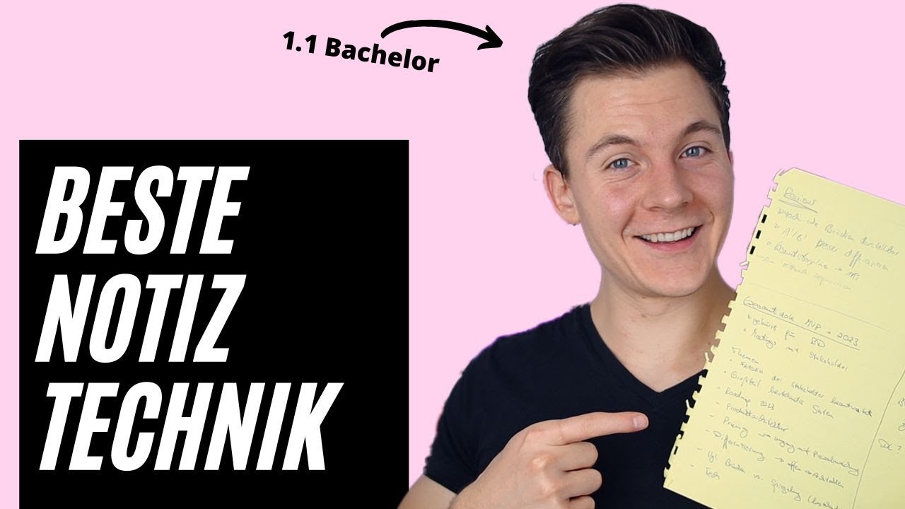 Notizen machen: Die beste Technik &uuml;berhaupt
