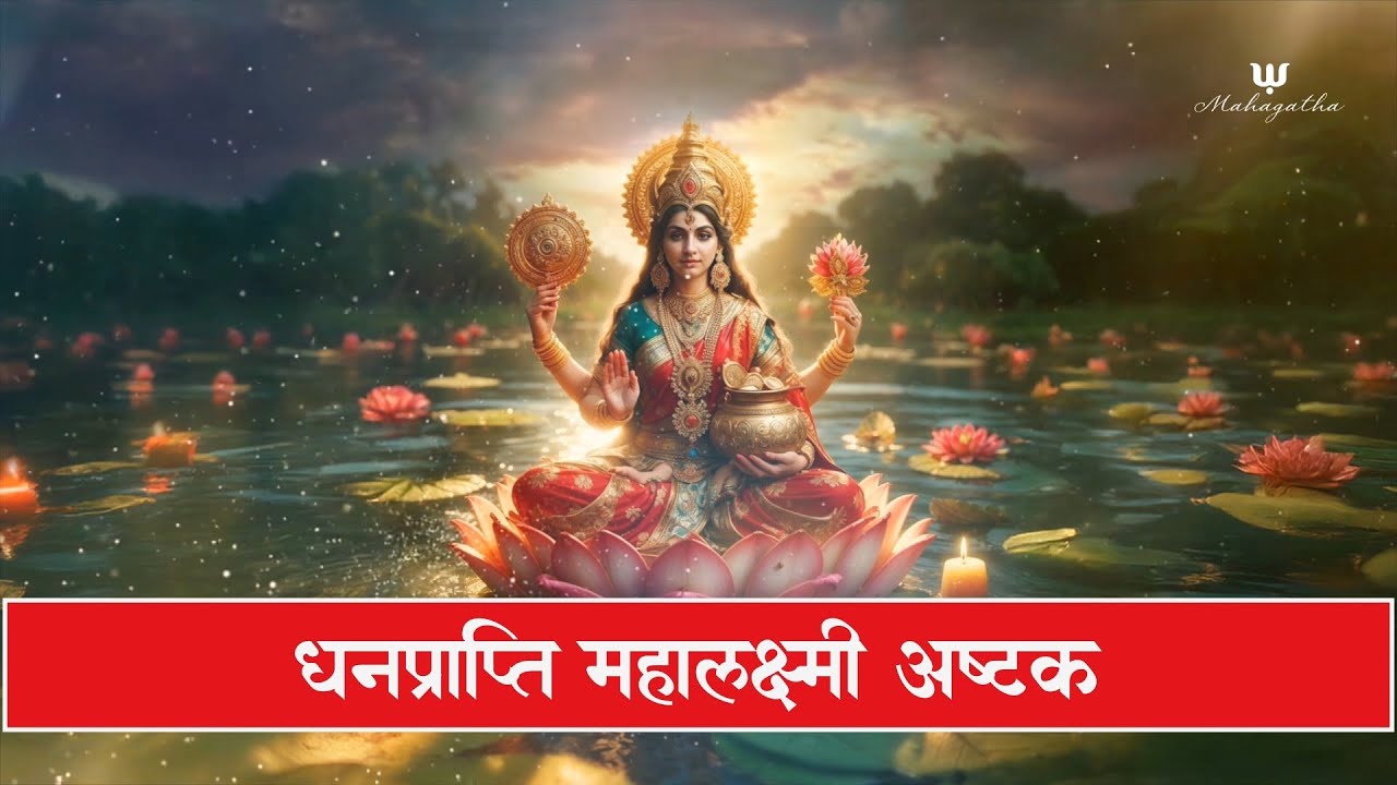 धनप्राप्ति मंत्र - घर को धन से भरने वाली महालक्ष्मी अष्टकम | Mahalakshmi Ashtakam | Mahagatha
