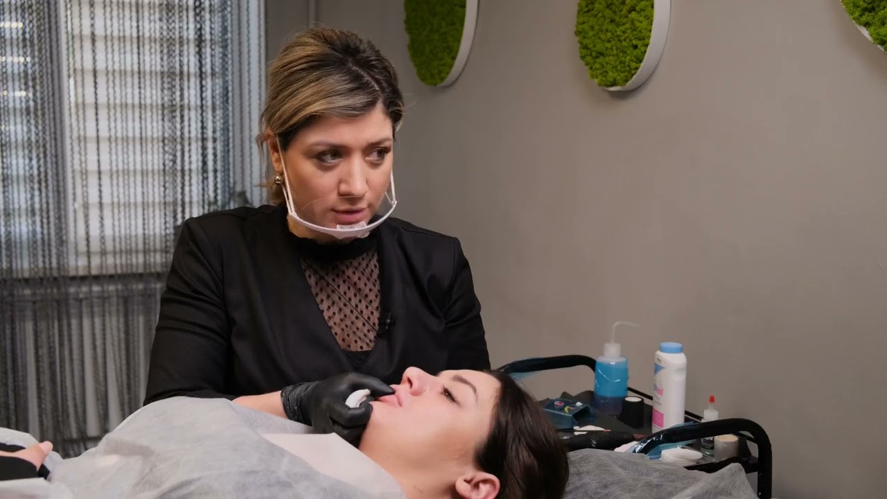 Micropigmentare buze - Pas cu Pas cu Olga Beznos
