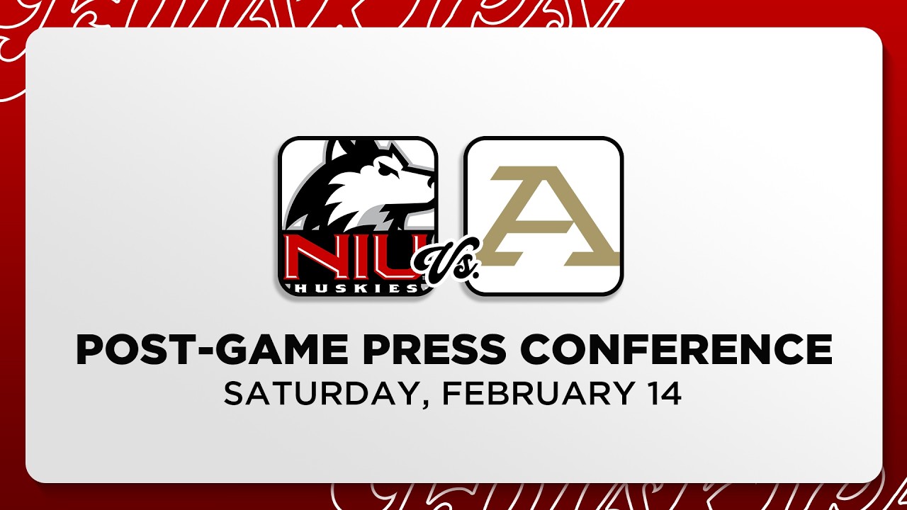 NIU Women's Basketball Post Game Press Conference, Akron.