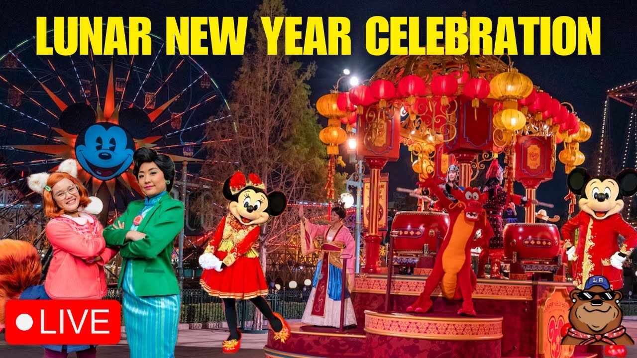 🔴 Live: MLK Monday Stream at Disneyland! - Lunar New Year Celebration - 01/20/25