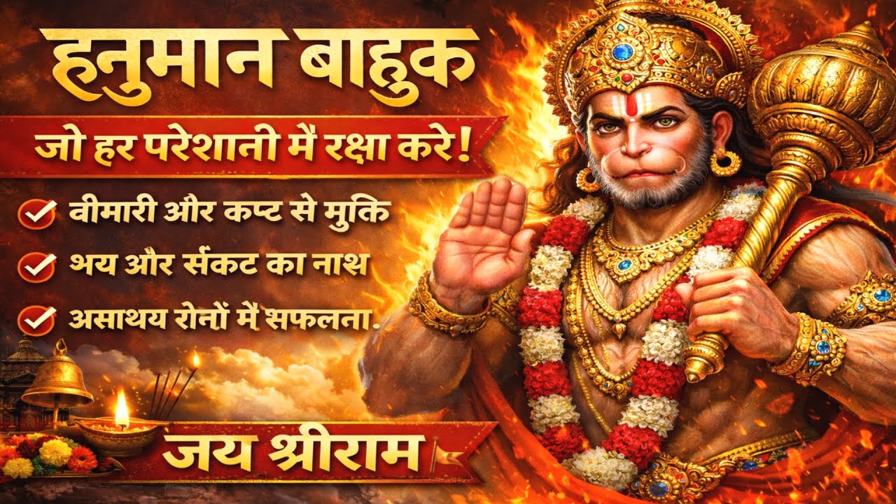 हनुमान बाहुक – जो हर परेशानी में रक्षा करे @BhagwanBlessings 