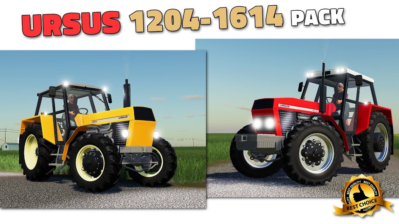 FS19 | URSUS 1204-1614 Pack (update) - review