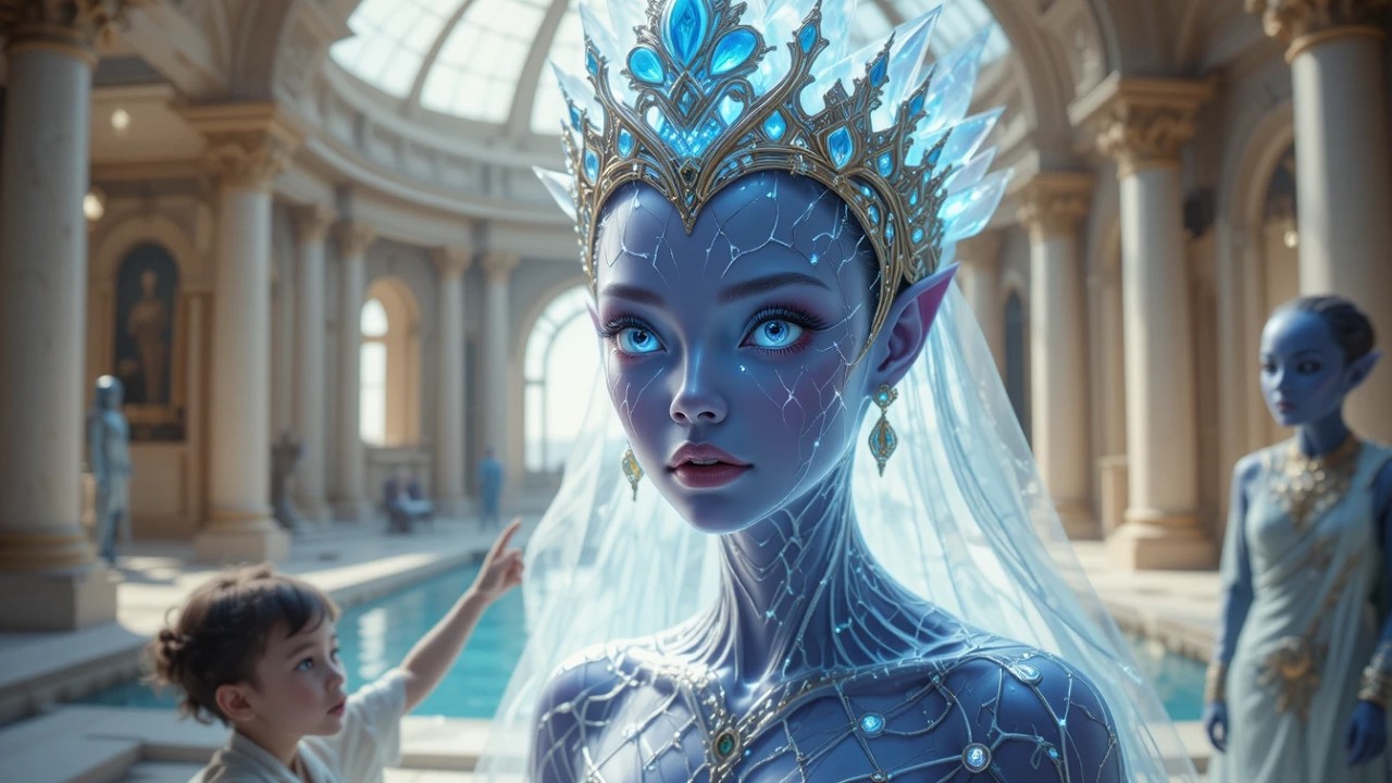 The Universe Celebrated Their Union and the Alien Queen Watched the Human Trip