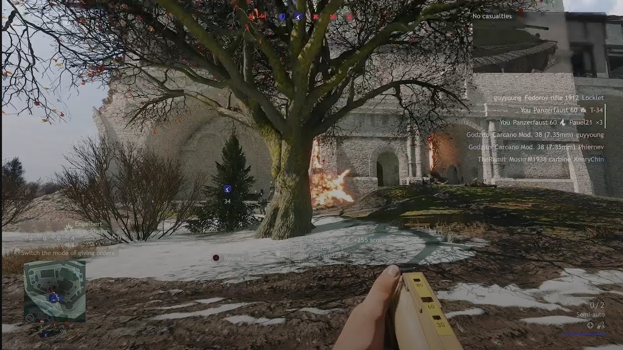 Enlisted gameplay Monastery (invasion) - 720p 60fps. 