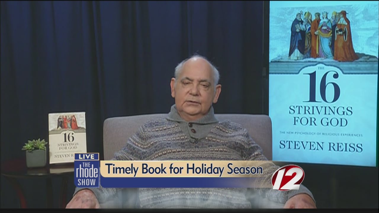 Dr. Steven Reiss On His New Book
