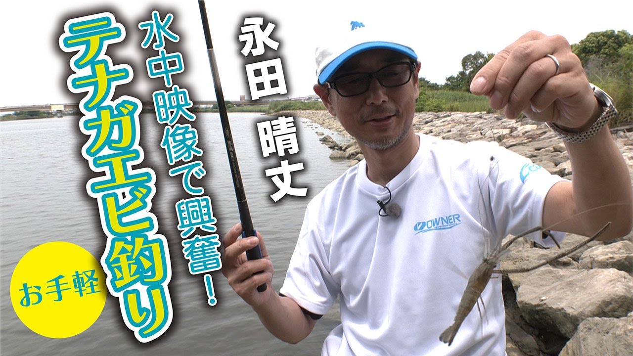 水中映像で興奮！お手軽テナガエビ釣り