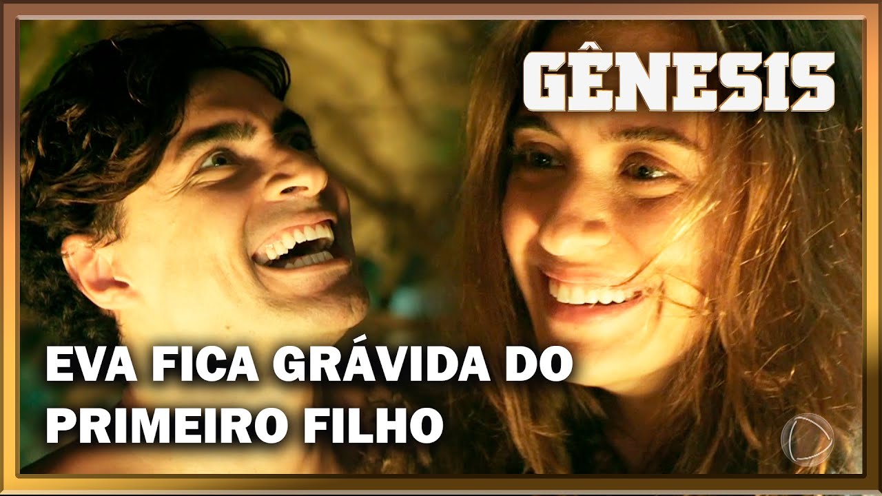 NOVELA GÊNESIS: Adão se anima ao descobrir que Eva está grávida
